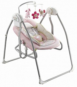 Электрокачели Nuovita Migliore, цвет - Rosa sonno / Розовый сон (Nuovita, NUO-BY020_Rosa sonno / Розовый сон)